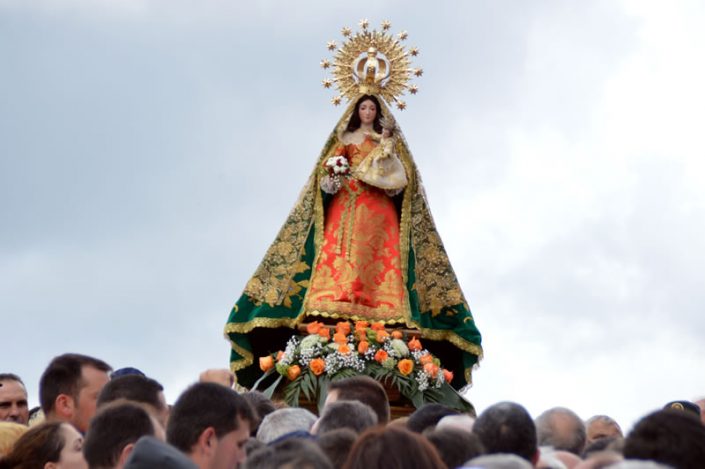 Imagen de la Virgen