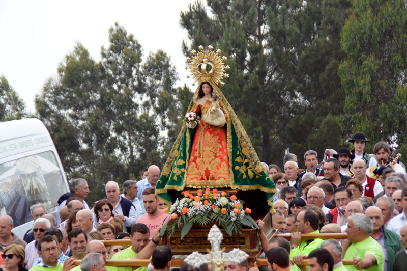 Imagen de la Virgen